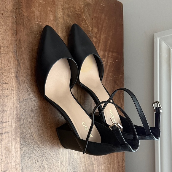 Aldo Elegant Black Heels - Picture 6 of 7